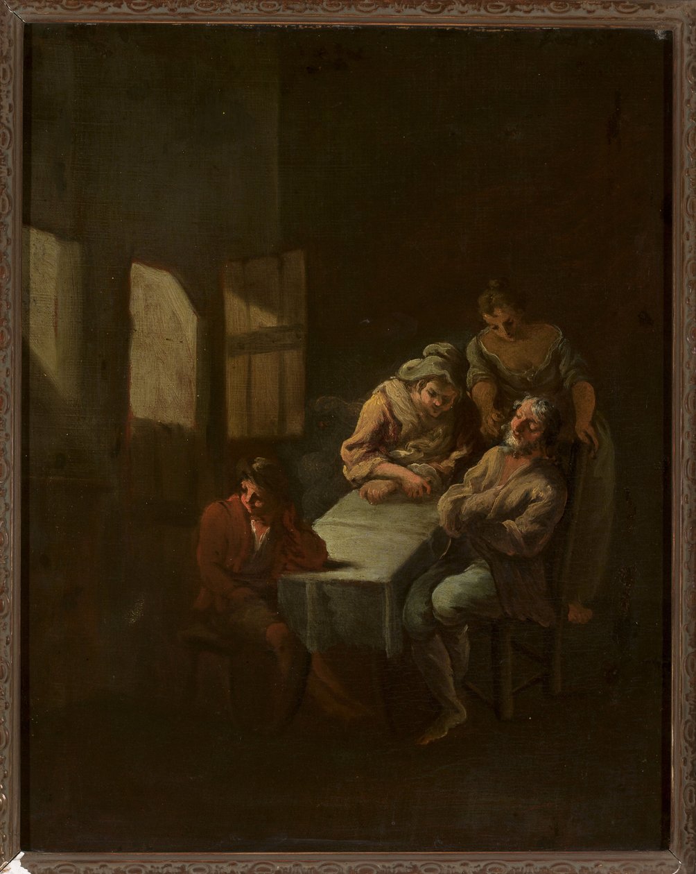 Scene in an Interior by anonymous 