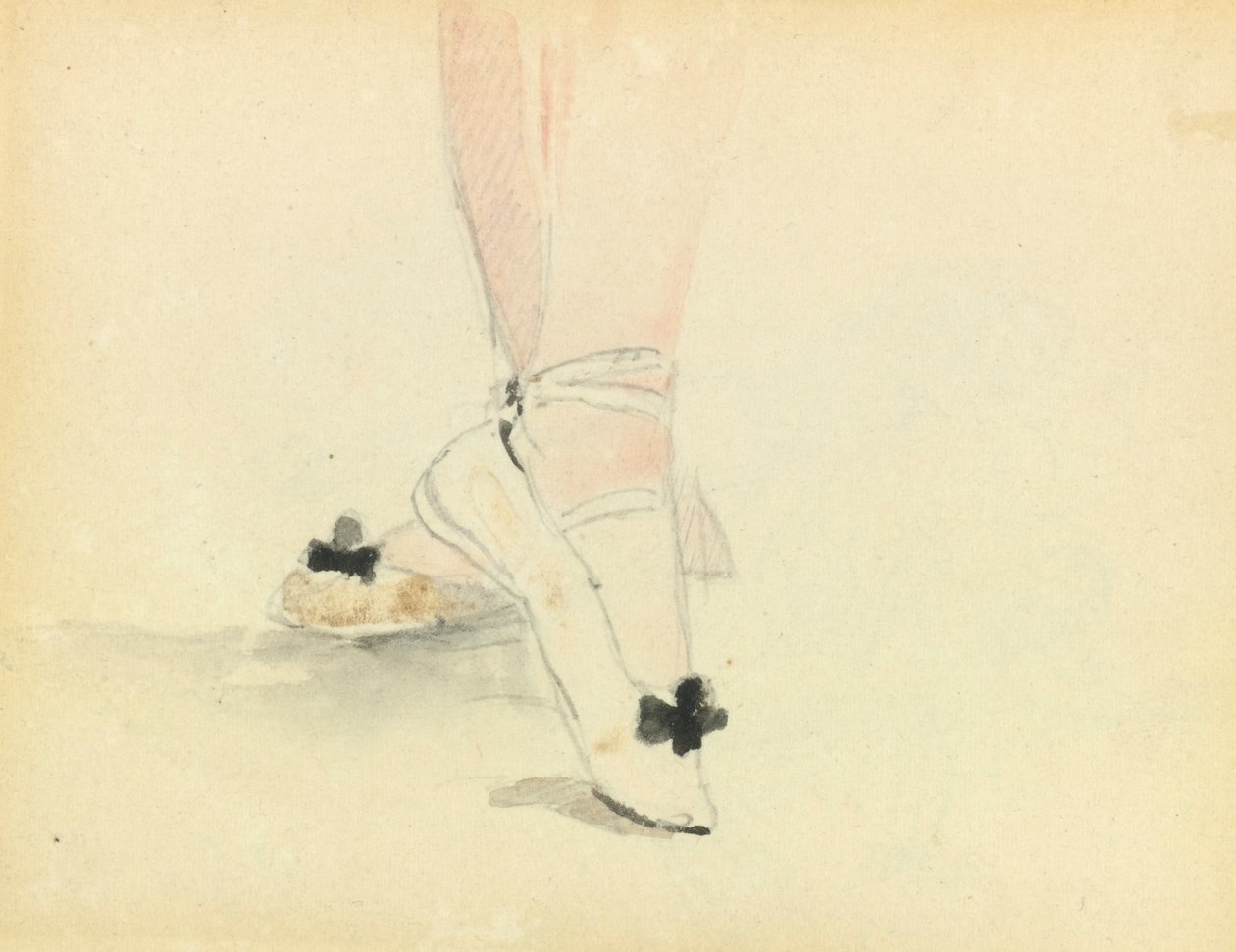 Dance Shoes by Édouard Manet