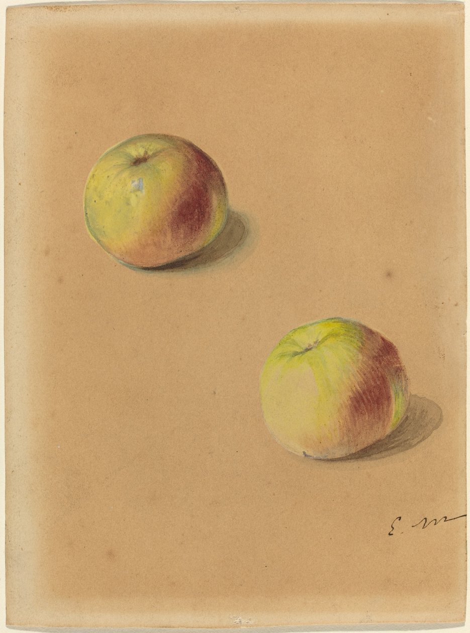 Two Apples by Édouard Manet