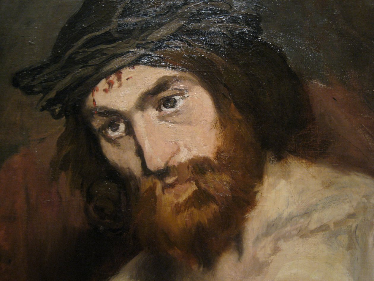 Head of Christ by Édouard Manet