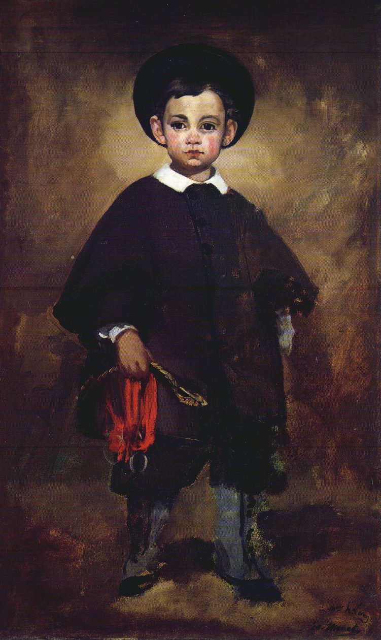 Le petit Lange by Édouard Manet