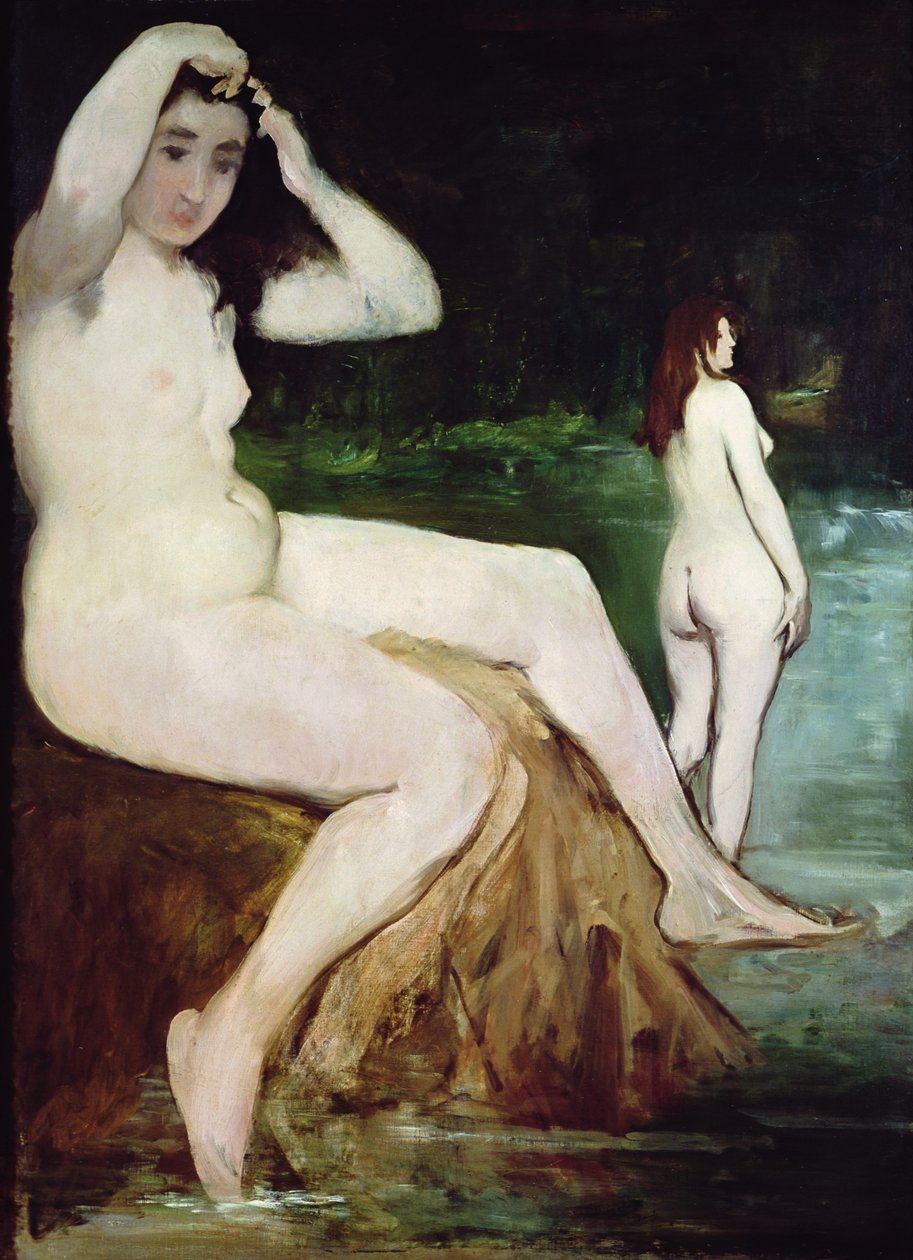 The Bathers by Édouard Manet