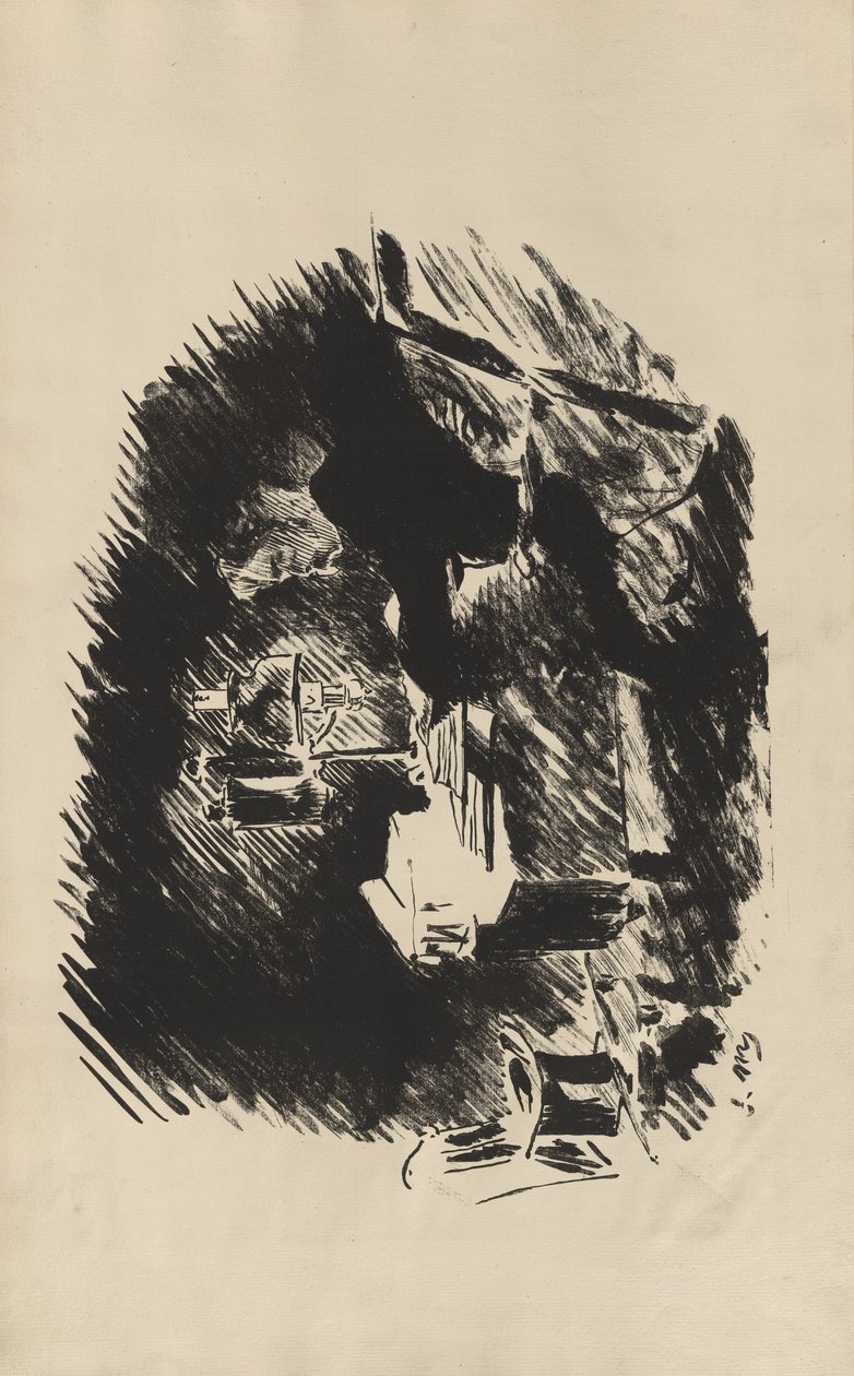 The Raven by Édouard Manet