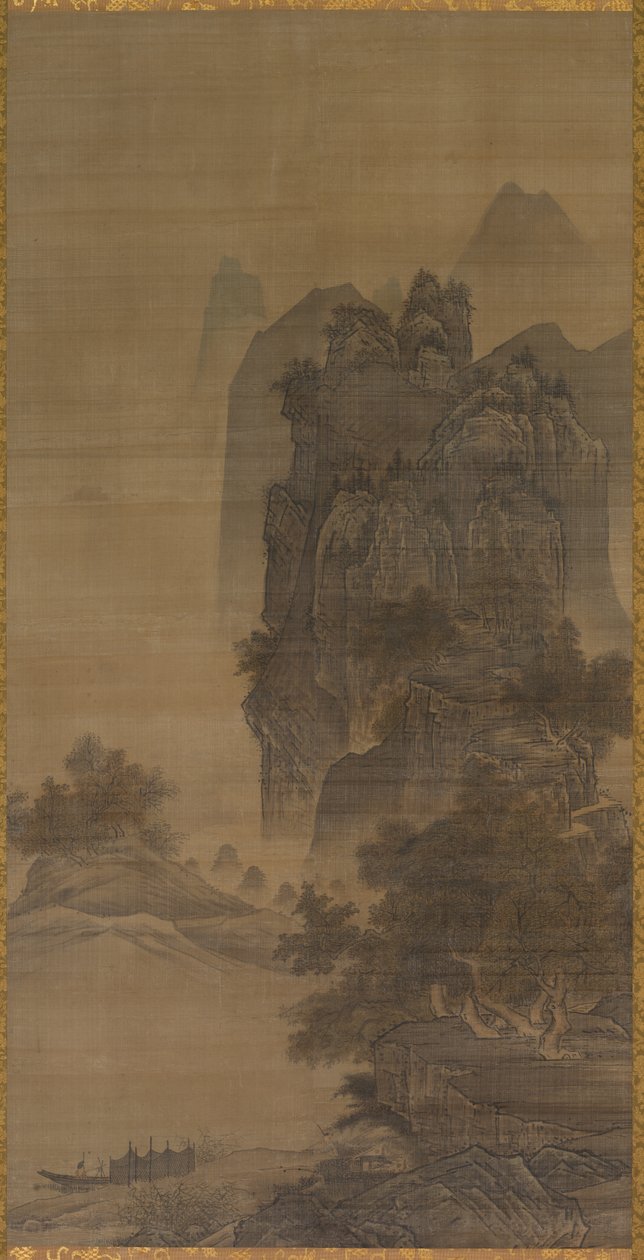 Landscape by follower of Sesshū Tōyō