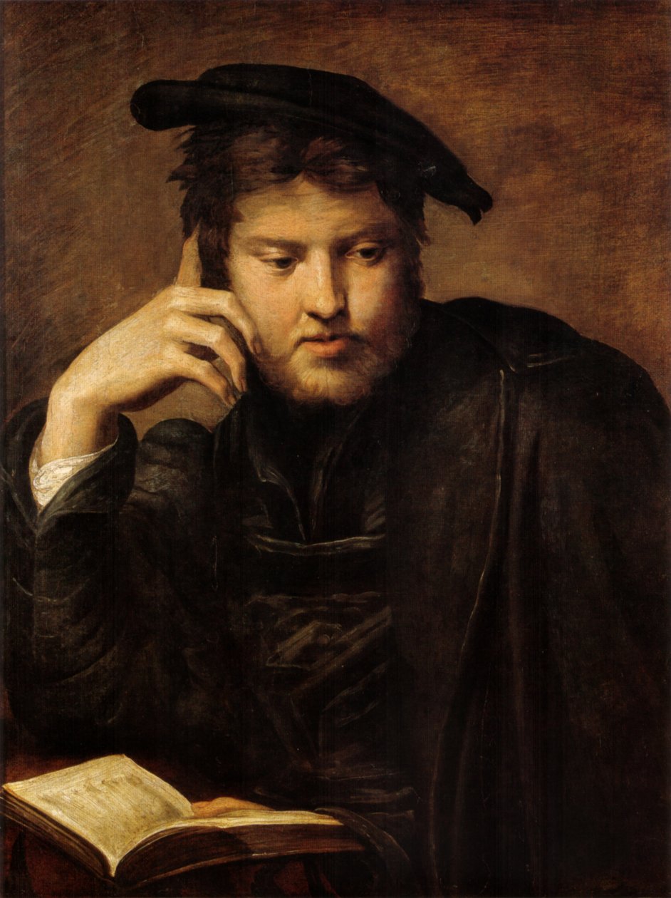 Man with the Book by Parmigianino