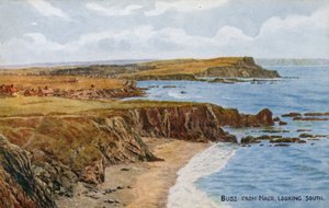 Bude from Maer, Looking South