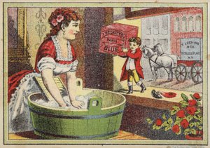 Lady Hand Washing