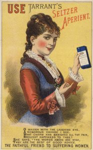 Lady Holding Bottle