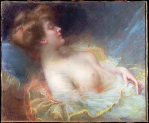 Young woman sleeping