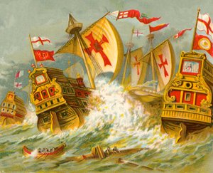 Defeat of the Spanish Armada