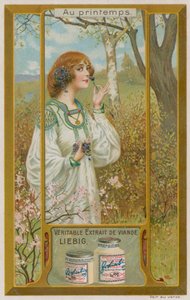 Girl with Violets