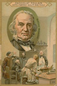 Claude Bernard, Chocolat Poulain Trade Card