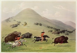The Buffalo Hunt, c.1832