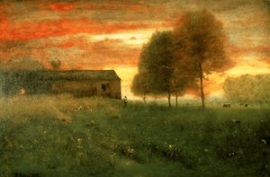 Sunset, Montclair, 1892