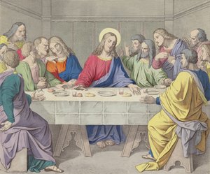 Jesus Institutes the Holy Eucharist