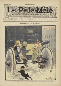 Socialites. Illustration for Le Pele-Mele, 1902