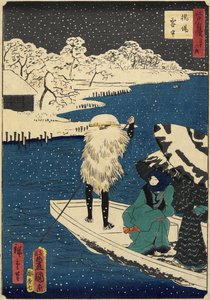 Snow at Hashiba, July 1864