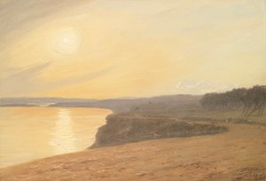 Sunset, near Bournemouth