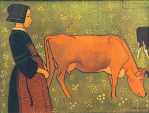 Marianne and Her Cow