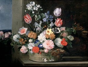 Flowers in a Basket