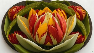 Mandala: Tulips Elements 01