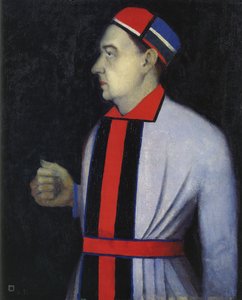 Portrait of Nikolai Punin, 1933