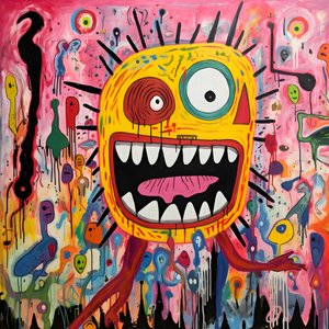 A Raucous Painting
