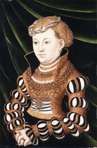 Portrait of Princess Margaret von Sachsen