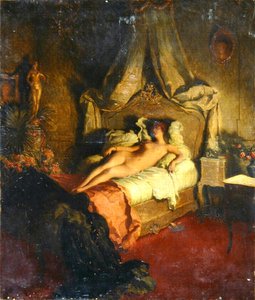 Nude on a Red Bed