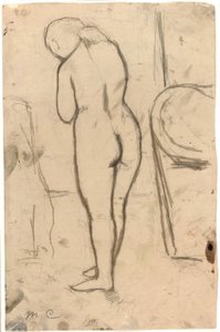 Drawing for Standing Nude