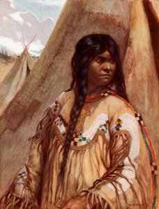 Blackfoot Indian Girl