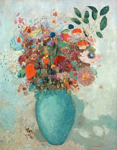 Flowers in a Turquoise Vase, c.1912