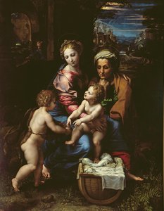 The Holy Family (La Perla) c.1518