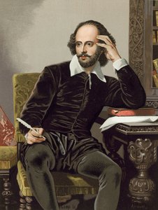 William Shakespeare, writing