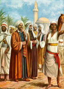 Arabs - male and female Bedouins