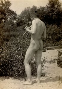 Playing an Aulos