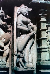 Erotic Sculpture, Khajuraho, India