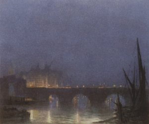 A Nocturne of London Bridge