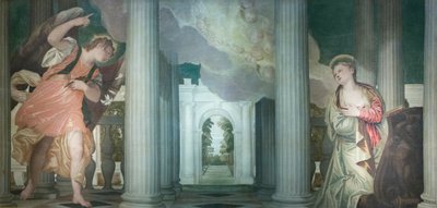The Annunciation by (1528 88) Veronese
