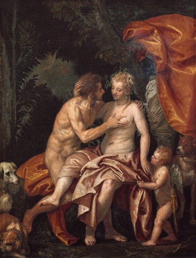 Venus and Adonis by Veronese