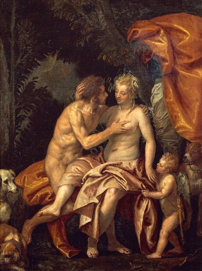 Venus and Adonis by Veronese