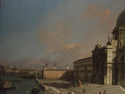 The Entrance to the Grand Canal, Venice by Canaletto