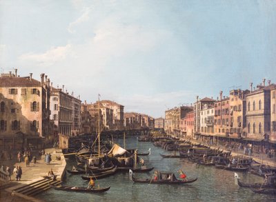 View of Venice from the Grand Canal by (1697 1768) Canaletto