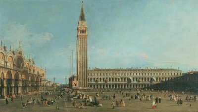 Piazza San Marco by Canaletto