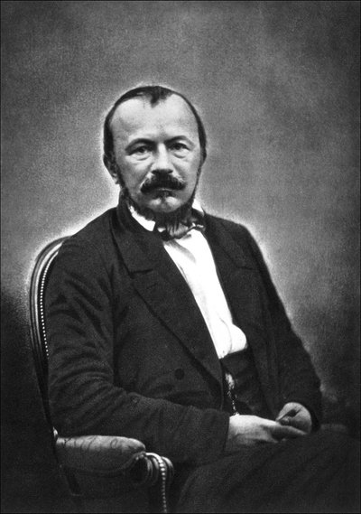 Portrait of Gerard de Nerval by Nadar