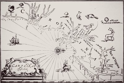 Colonial America by (after) English School