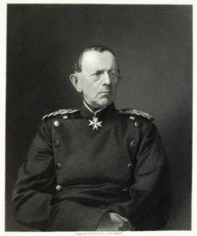 General Von Moltke by (after) English photographer