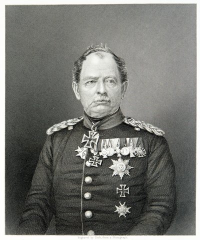 General Von Werder by (after) English photographer