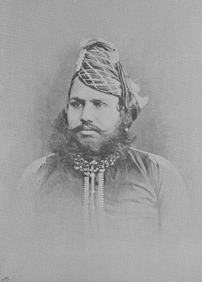 Maharaja Sawai Madho Singh II by (after) English photographer