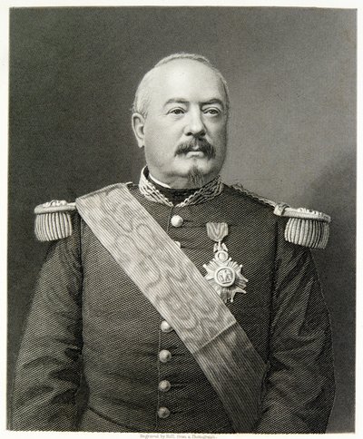 Marshal Bazaine by (after) English photographer